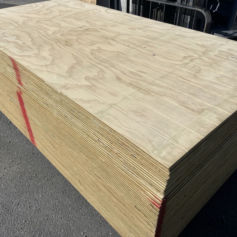 *PACK LOT* 12mm V-Groove 100mm Downgrade H3.2 Plywood $59p/s