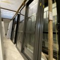 NEW Single Glazed Aluminium Ranchslider Door 1450 x 2000 Ironsand