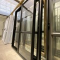 NEW Single Glazed Aluminium Ranchslider Door 1450 x 2000 Matte Black