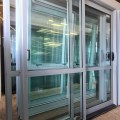 NEW Double Glazed Aluminium Ranchslider Door 1800 x 2000 Silver Pearl