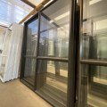 NEW Single Glazed Aluminium Ranchslider Door 1800 x 2000 Ironsand