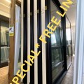 *SPECIAL* NEW Double Glazed Aluminium Ranchslider Door 2400 x 2000 Matte Black