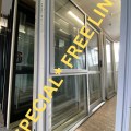 *SPECIAL* NEW Double Glazed Aluminium Ranchslider Door 1800 x 2000 Silver Pearl