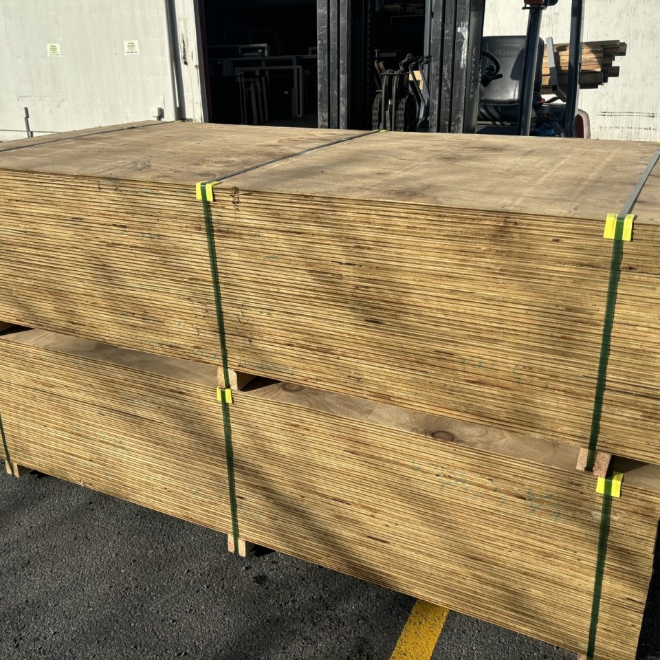 *PACK LOT* 21mm H3 Treated F8 DD Structural Plywood 2400 x 1200 $110p/s
