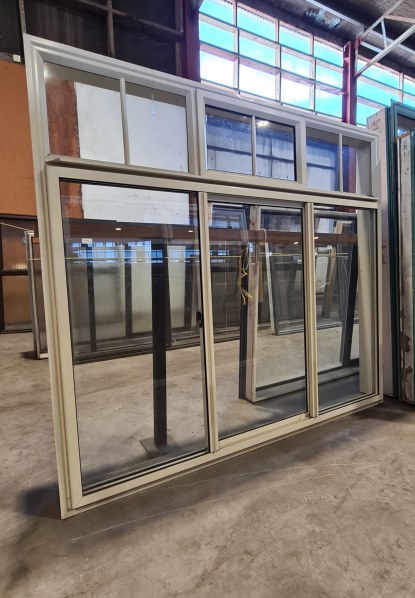 Recycled Aluminium Sliding Window With Headlite 1800 x 1600 #2612 ...