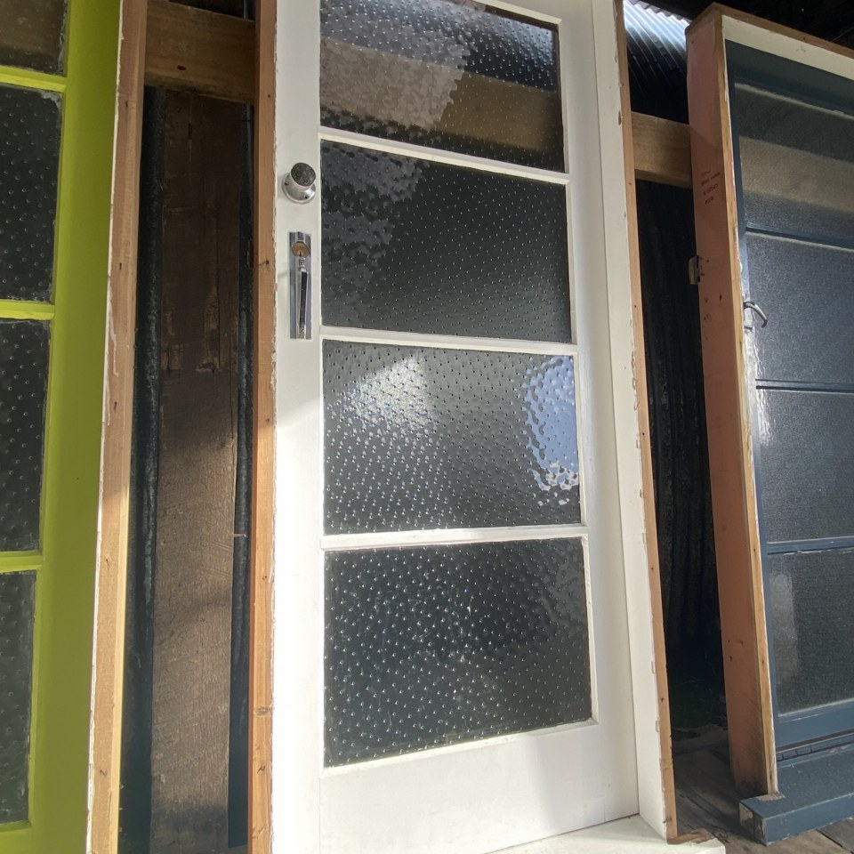 Recycled Wooden Exterior Single 810 Door #3474