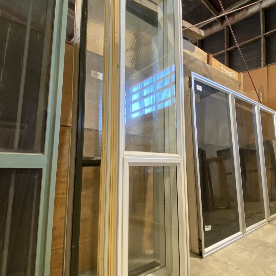 Recycled Aluminium Window 550 x 2270 #3673