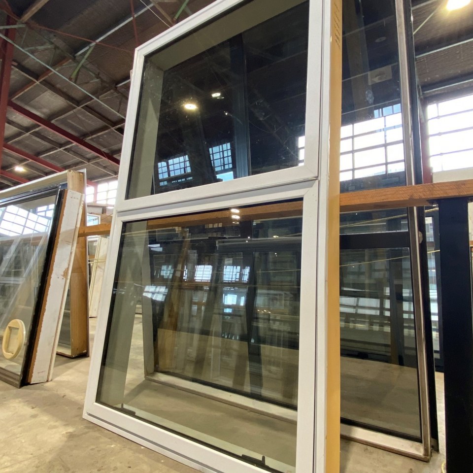 Recycled Aluminium Double Glazed Window 1090 x 1920 #3693