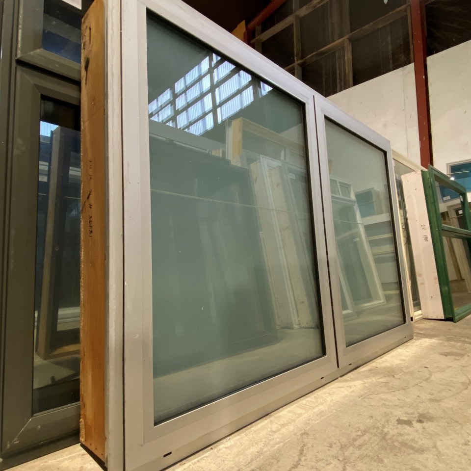 Recycled Aluminium Double Glazed Window 1600 x 1045 #3726