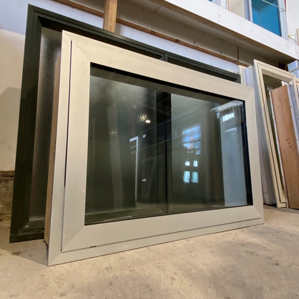 Recycled Aluminium Double Glazed Window 930 x 640 #3729