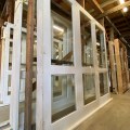 Recycled Wooden French Door With Sidelites 2245 x 2230 #3797