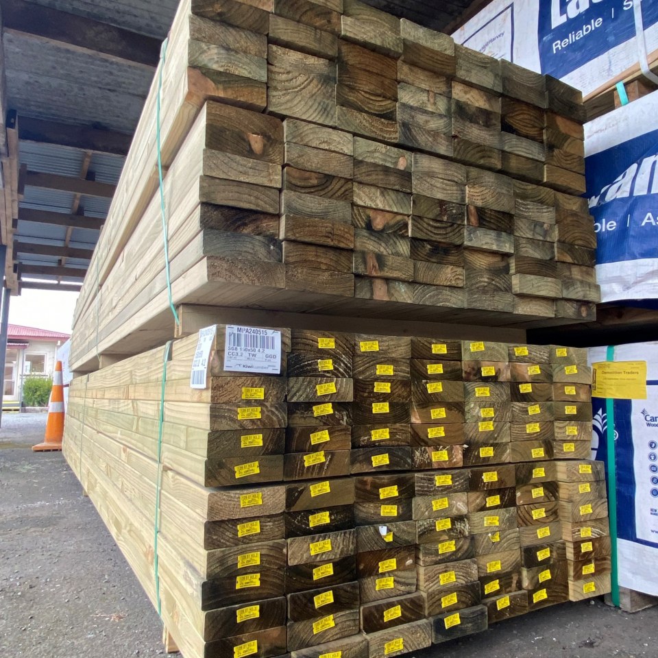 *PACK LOT* NEW 145 x 45 H3.2 Treated SG8 MG Timber $7.50p/m #3800