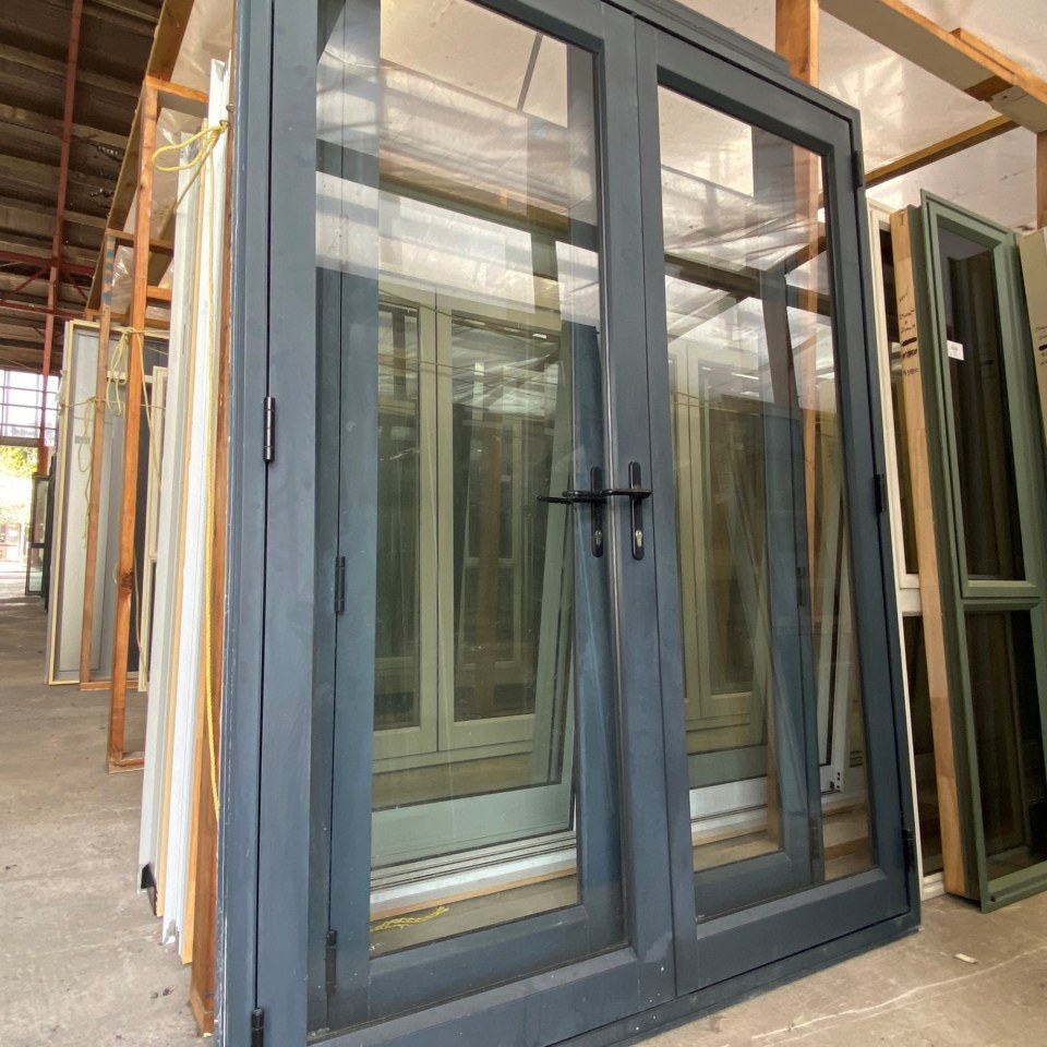 Recycled Aluminium French Door 1650 x 2160 #3857