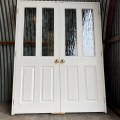 Recycled Interior Wooden Double Door 1575 x 2040 #3862