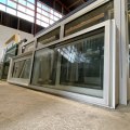 Recycled Double Glazed Aluminium Sliding Window 2400 x 590 #3956