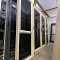 Recycled Aluminium Exterior French Door With Sidelites 2800 x 2000 #4011