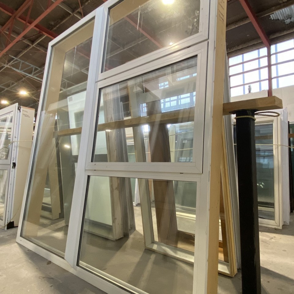 Recycled Aluminium Double Glazed Window 1895 x 2000 #4018