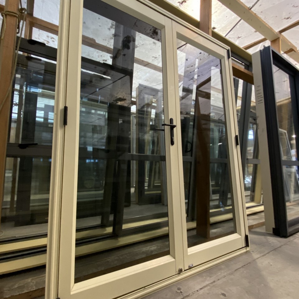 Recycled Aluminium French Door 1600 x 2000 #4020