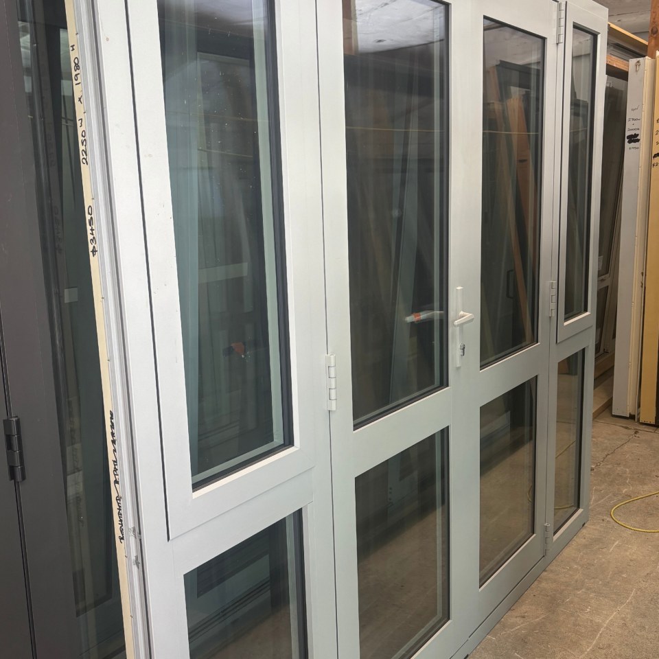 NEW Double Glazed Aluminium French Door 2250 X 1980 #4047