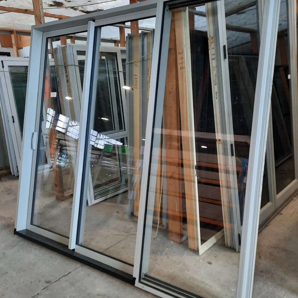 NEW Double Glazed Aluminium Stackerslider 2440 x 2200 #4048