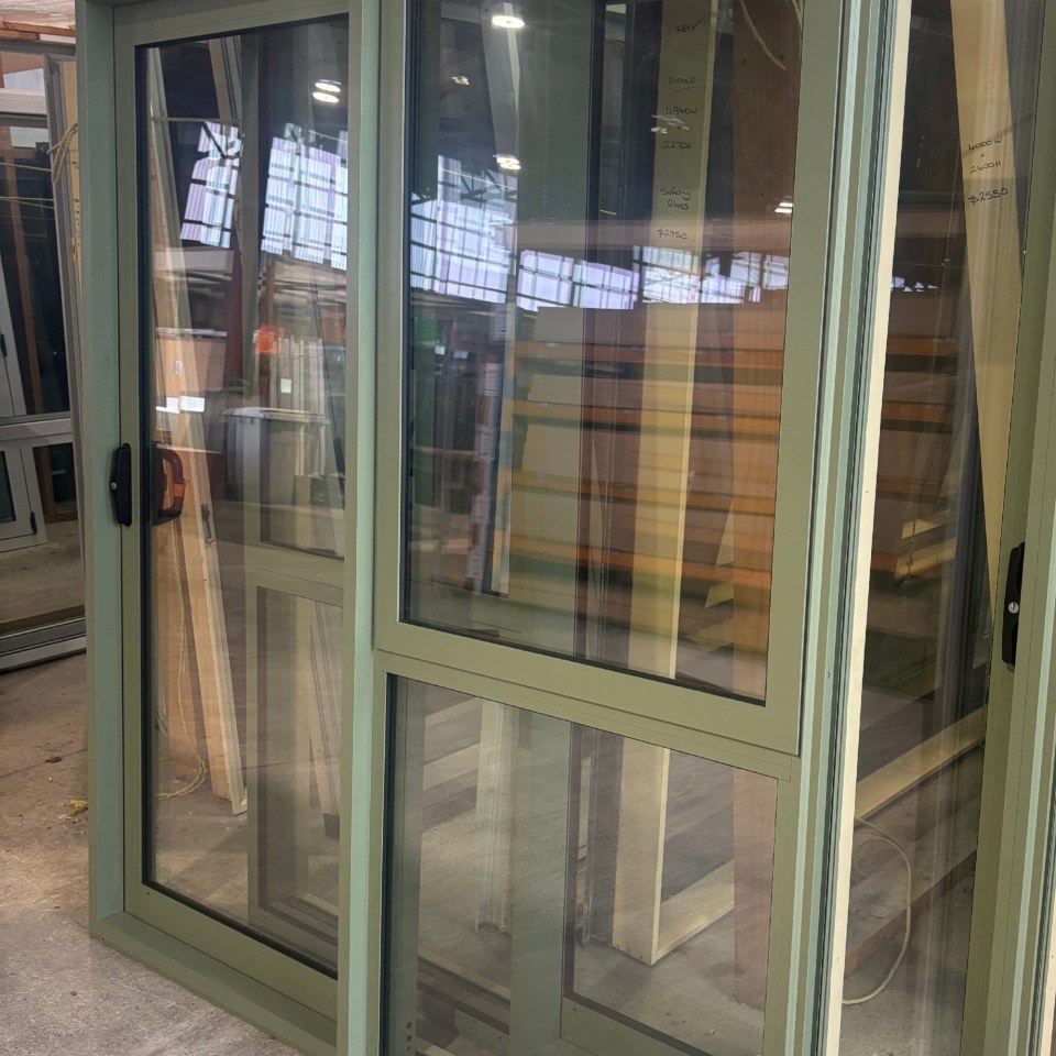 *NEW* Double Glazed Aluminium Ranchslider Door 1800 x 1995 #4050