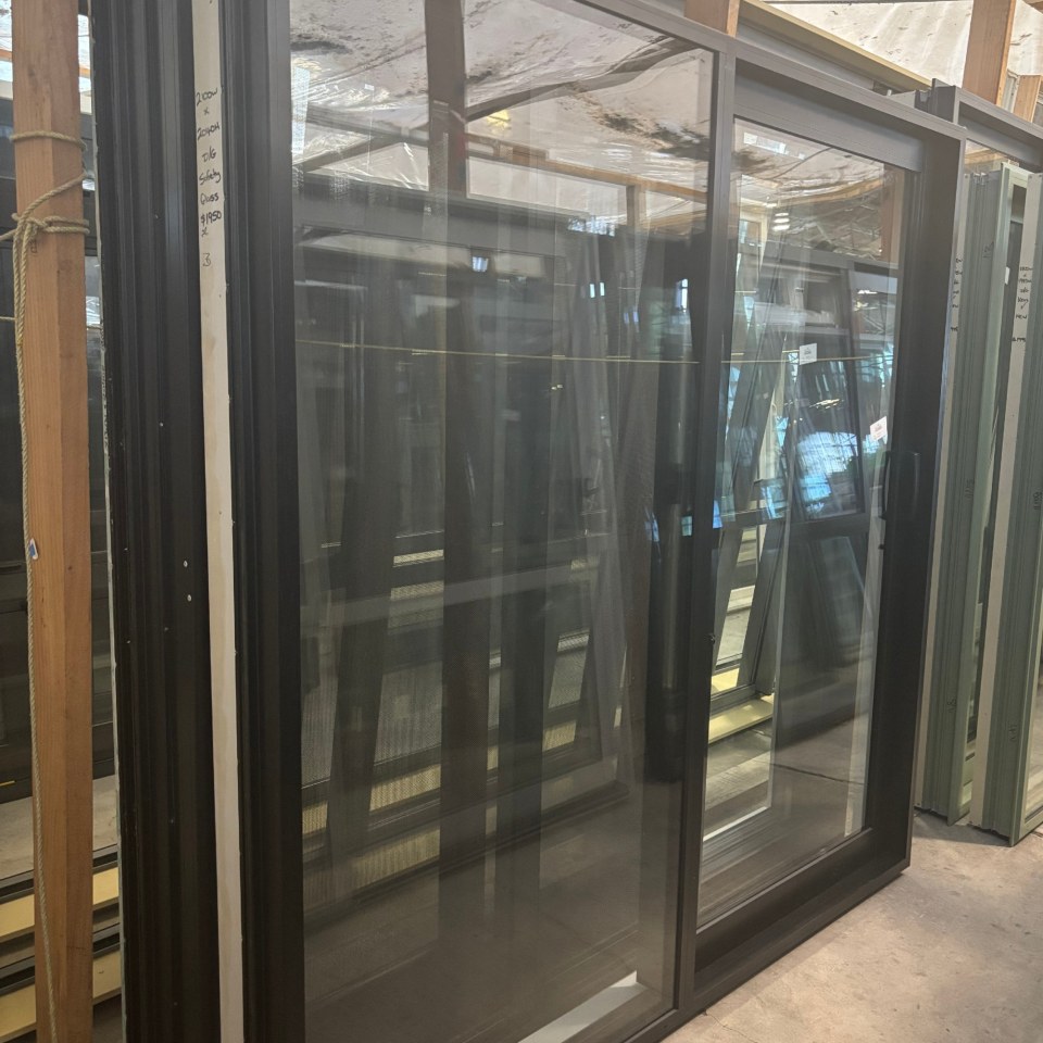 Recycled Aluminium Ranchslider Double Glazed 2100 x 2040 #4079