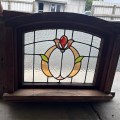 Recycled Wooden Genuine Leadlight Window #4083