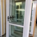 NEW LOW-E Double Glazed Aluminium, Single Door 880 x 2000 Open In, Arctic White