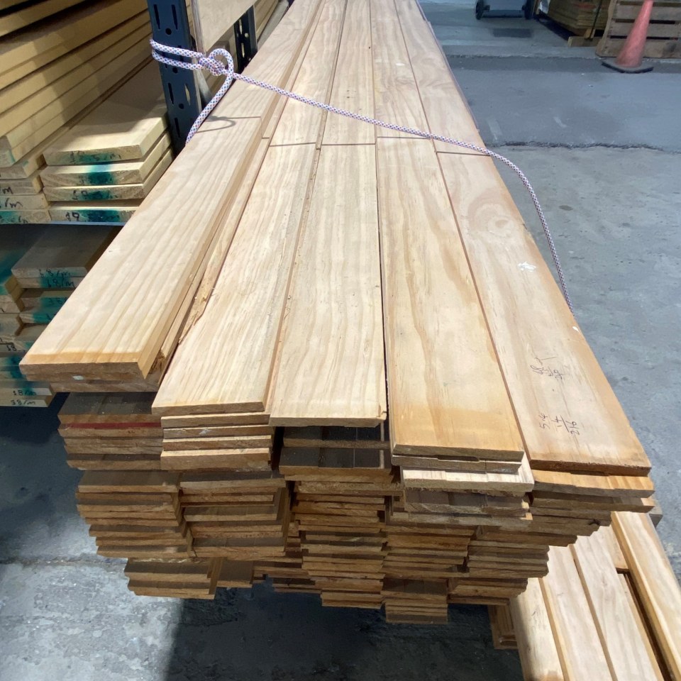 NEW 90x10 Untreated Pine Clears Single Bevel $5/m