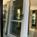 NEW LOW-E Double Glazed Aluminium, Single Door 880 x 2000 Open In, Arctic White