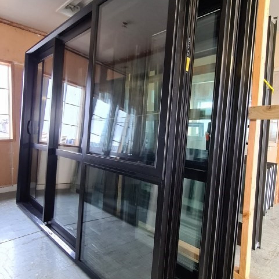 NEW LOW-E Double Glazed Aluminium Stackerslider 3600 x 2000 Matte Black